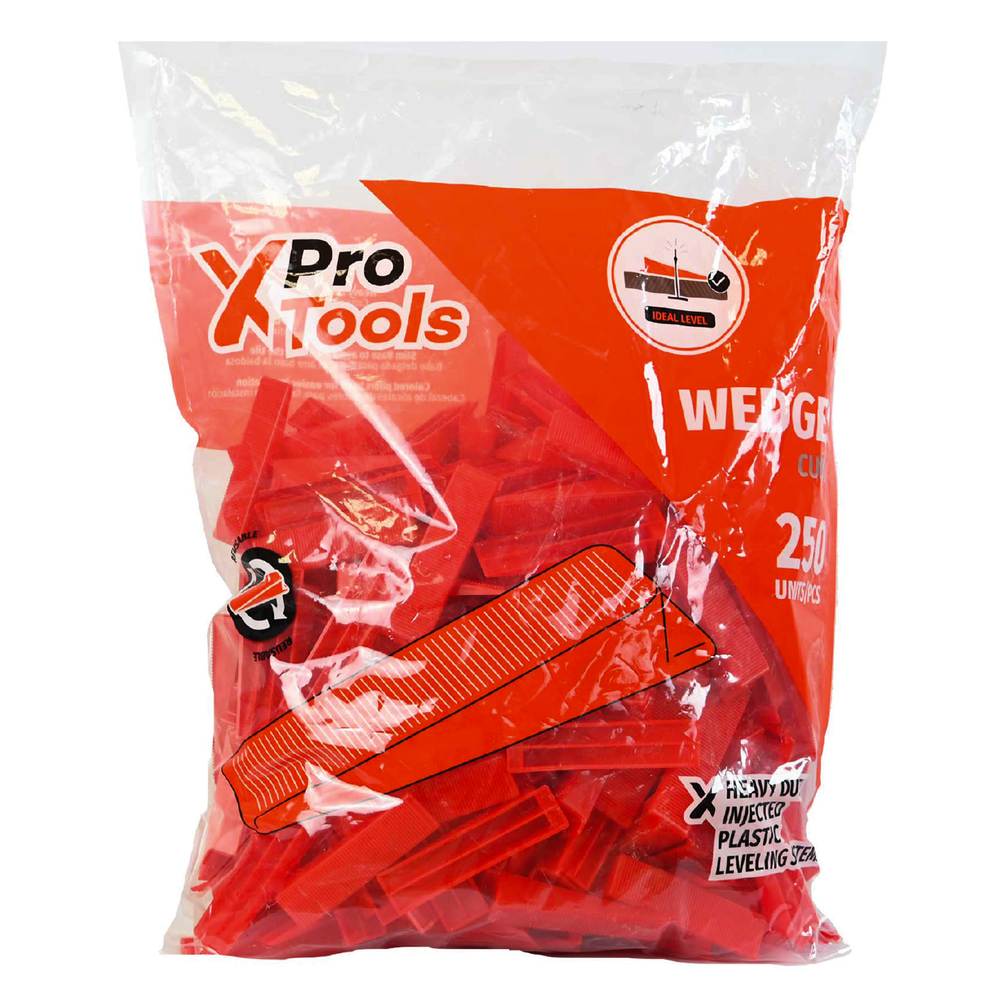 Xpro Leveling System Wedges - Easy and precise tile leveling tools