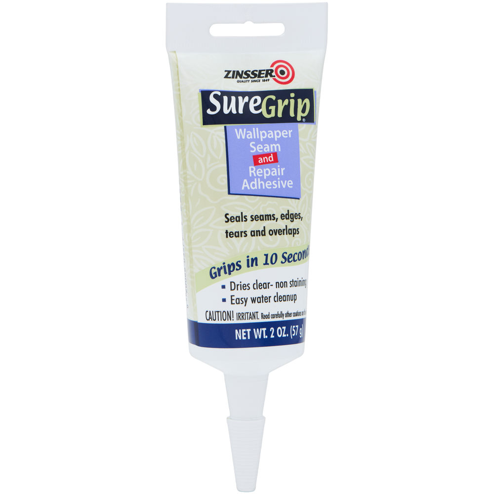 Zinsser SureGrip® Wallpaper Seam & Repair Adhesive – 2 oz Tube