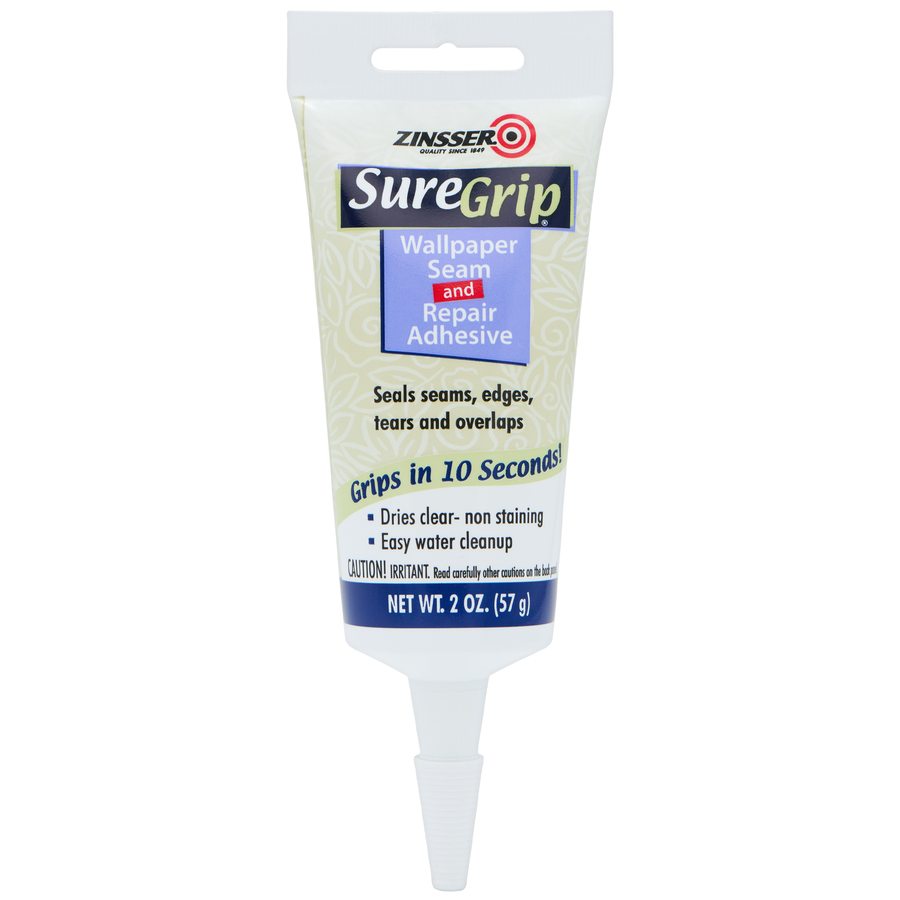 Zinsser SureGrip® Wallpaper Seam & Repair Adhesive – 2 oz Tube