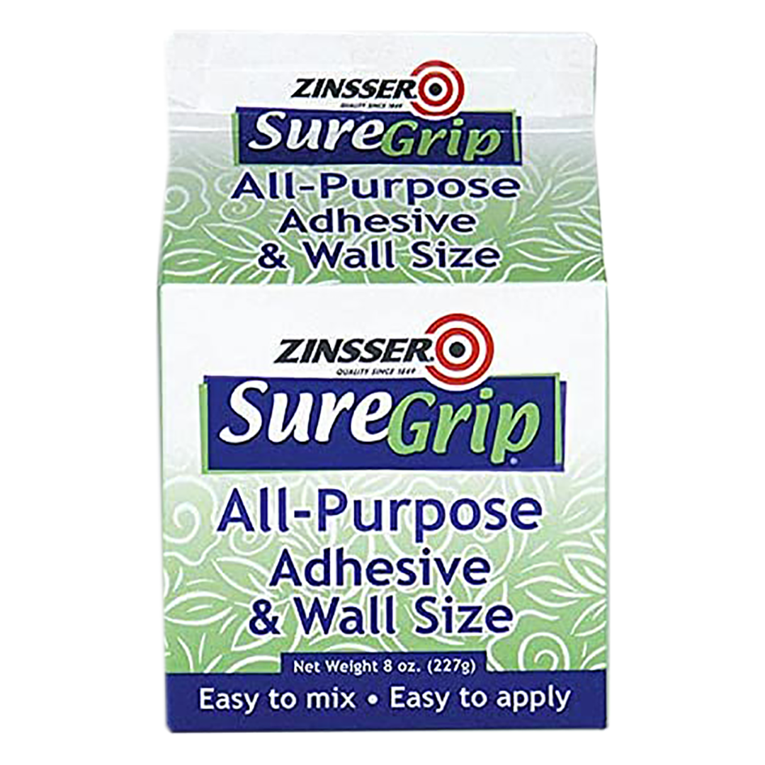 Zinsser SureGrip® All-Purpose Wallpaper Adhesive & Wall Size – 8 oz