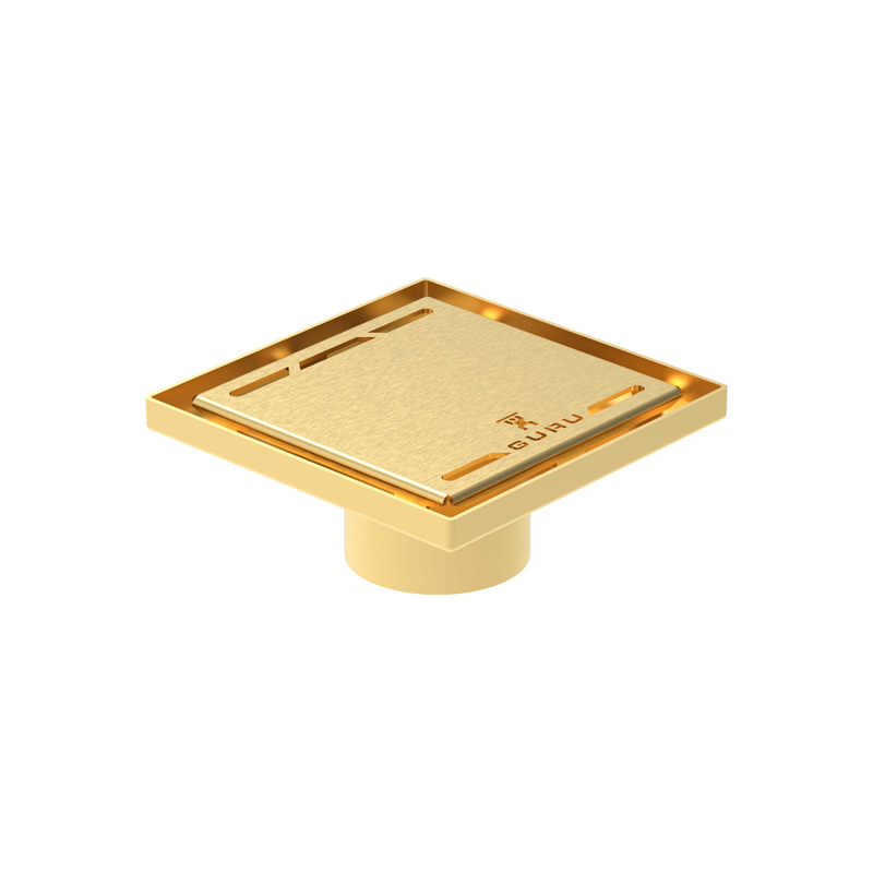 GURU Evolux 4-1/2" Stainless Steel Lisa Drain Cover & Strainer