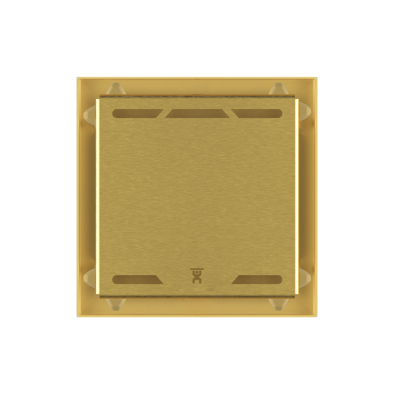 GURU Evolux 4-1/2" Stainless Steel Lisa Drain Cover & Strainer