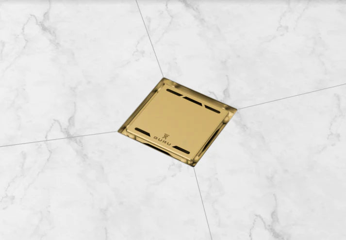 GURU Evolux 4-1/2" Stainless Steel Lisa Drain Cover & Strainer