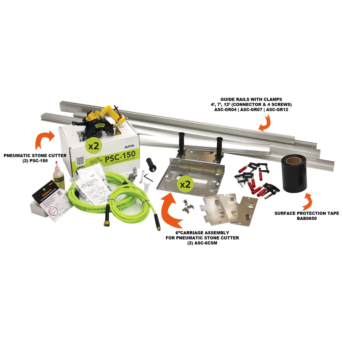 Alpha PSC-150 Miter Cutting Kit