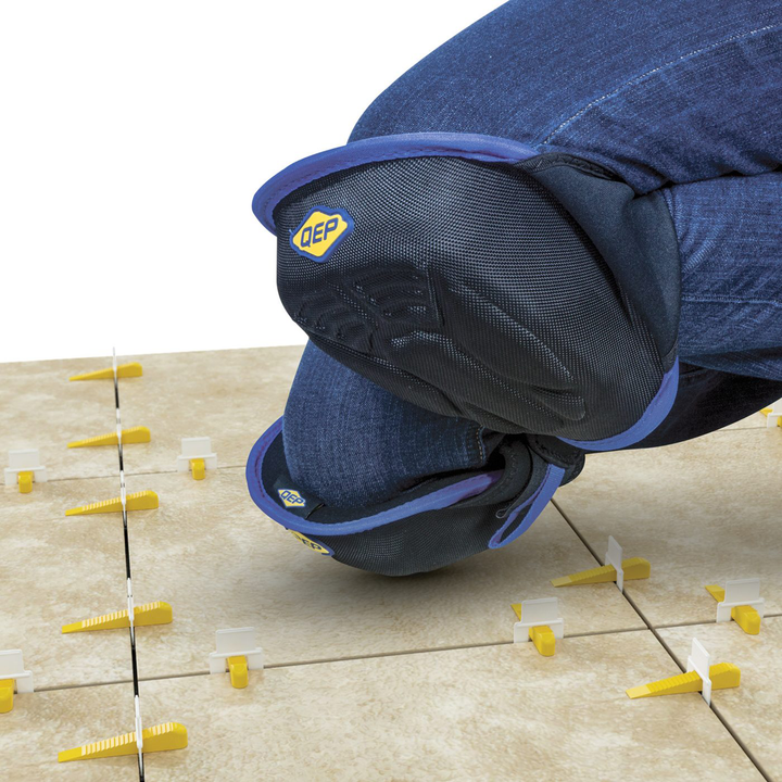 QEP F3 Stabilizer Professional Knee Pads on Contractor