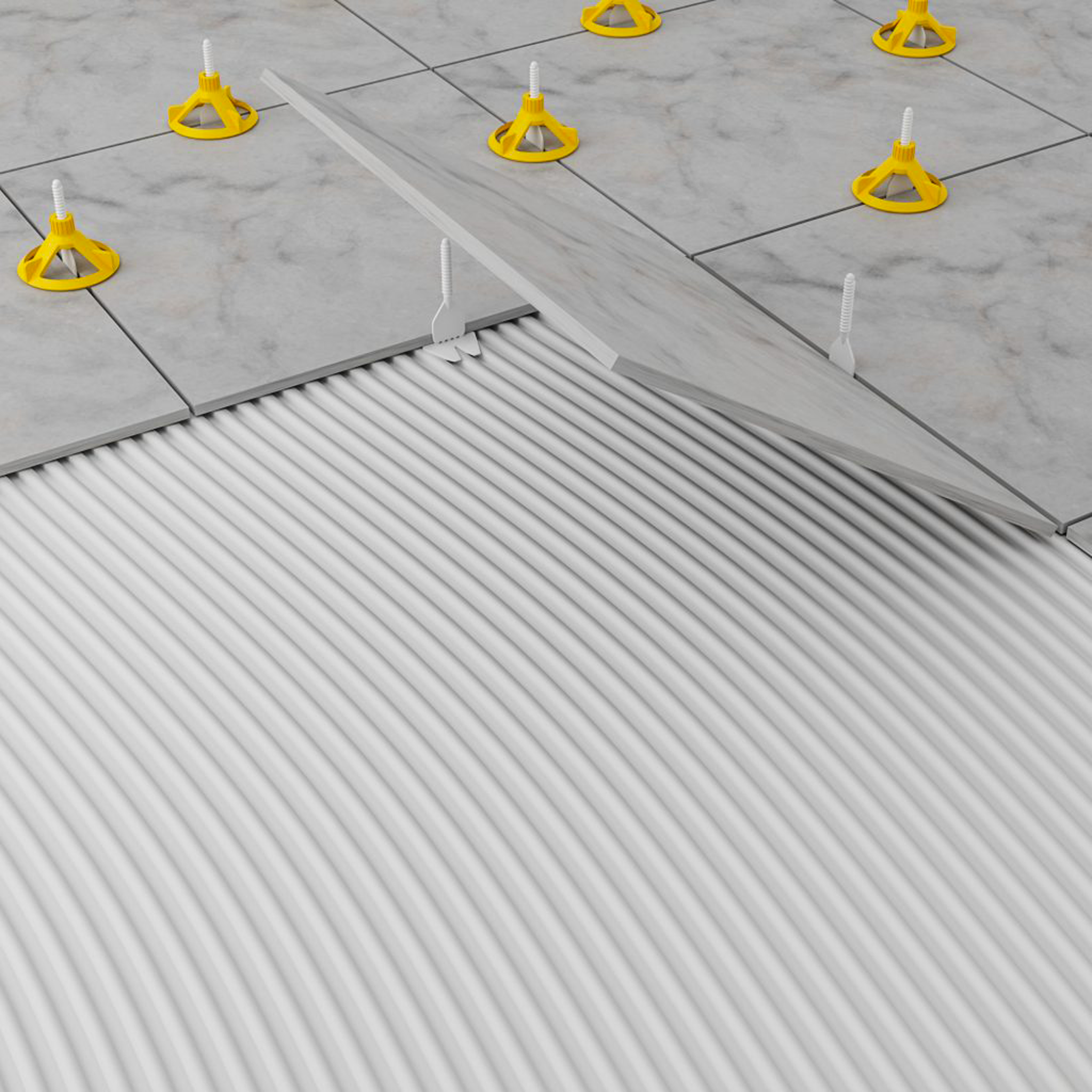 Tile Rite Cap QEP LASH 360 Tile Leveling Caps | Tile This