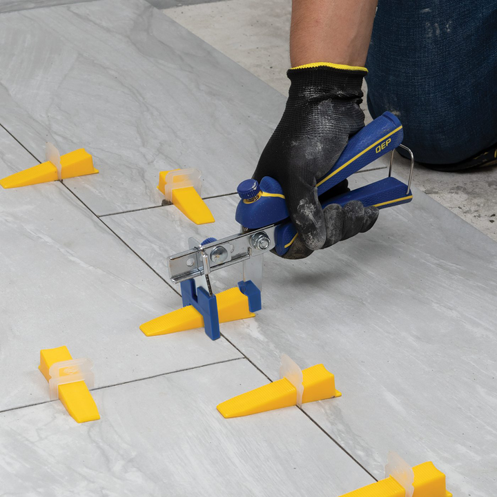 QEP Pro Installation Tile Leveling System Pliers with XTREME Wedges