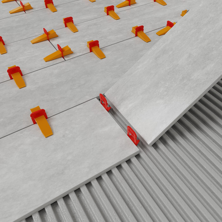 QEP Xtreme Tile Leveling System Wedge with 1/8" Clip
