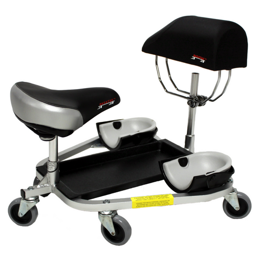 RACATAC Kneeling Sitting Creeper with 3" Castors and Chest Support
