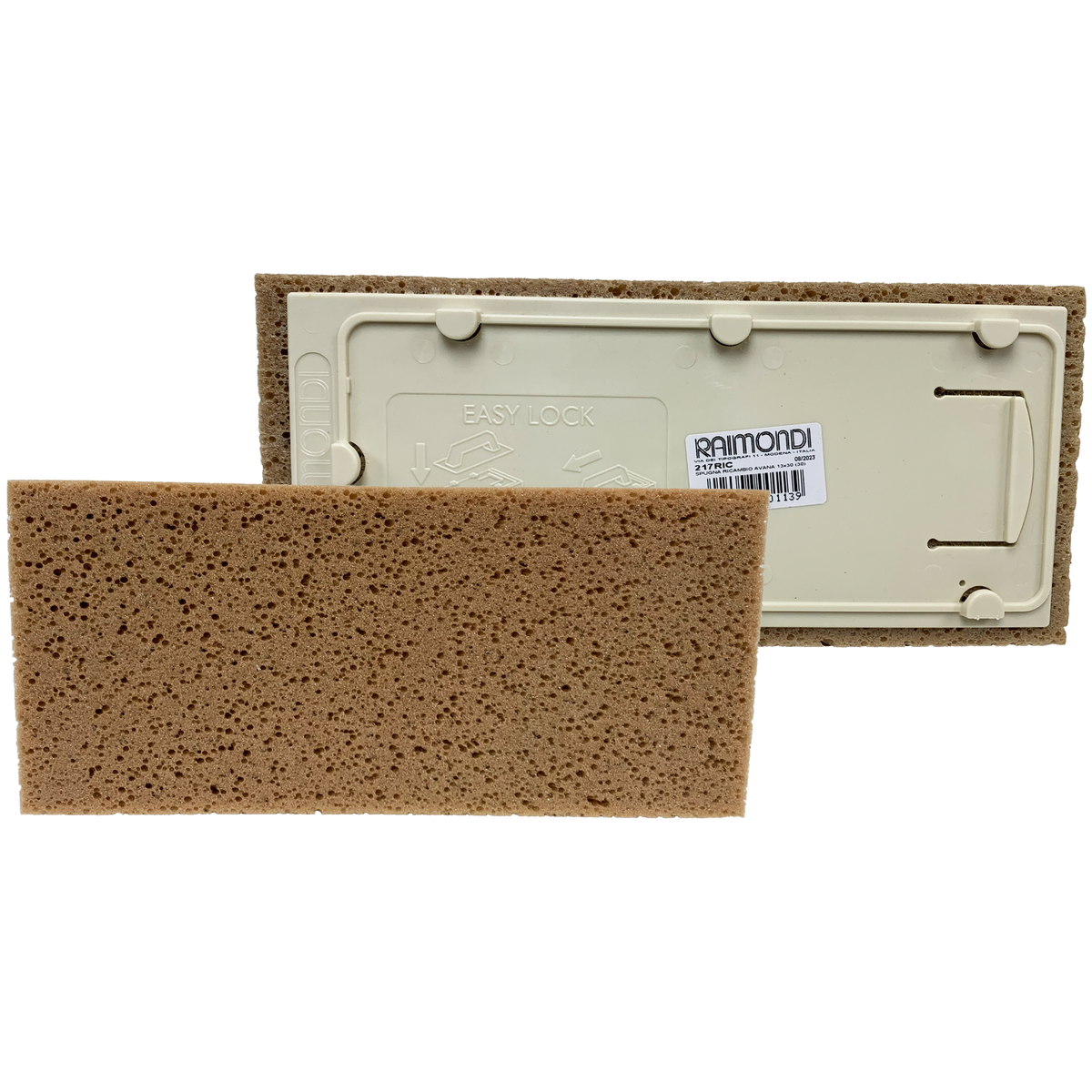 Raimondi 5"x11" Brown Abrasive Sponge for Tile