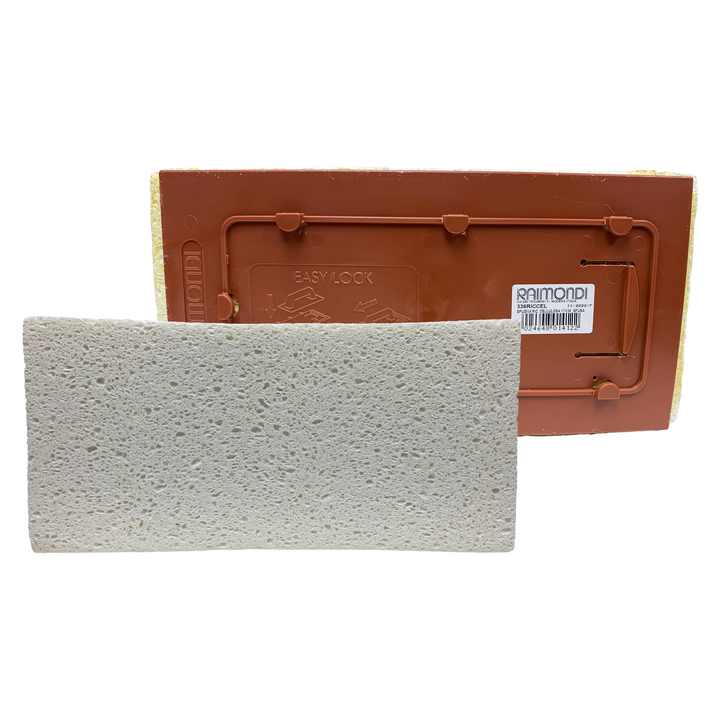 Raimondi 7"x 14" White Cellulose Sponge for cleaning