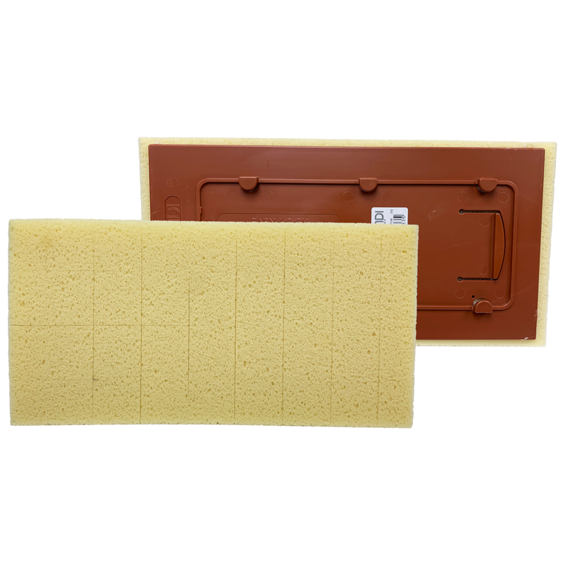Raimondi 7"x14" Yellow Cut Sponge for Sanded and Unsanded Grout