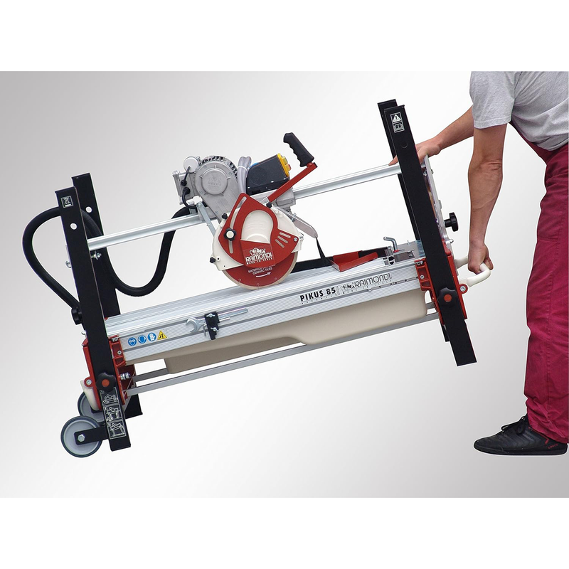 Raimondi Gladiator 105 41" Tile Saw Collapsed for Transport