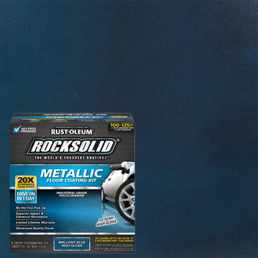 Rust-Oleum RockSolid Metallic Garage Floor Coating