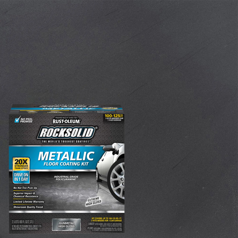 Rust-Oleum RockSolid Metallic Garage Floor Coating
