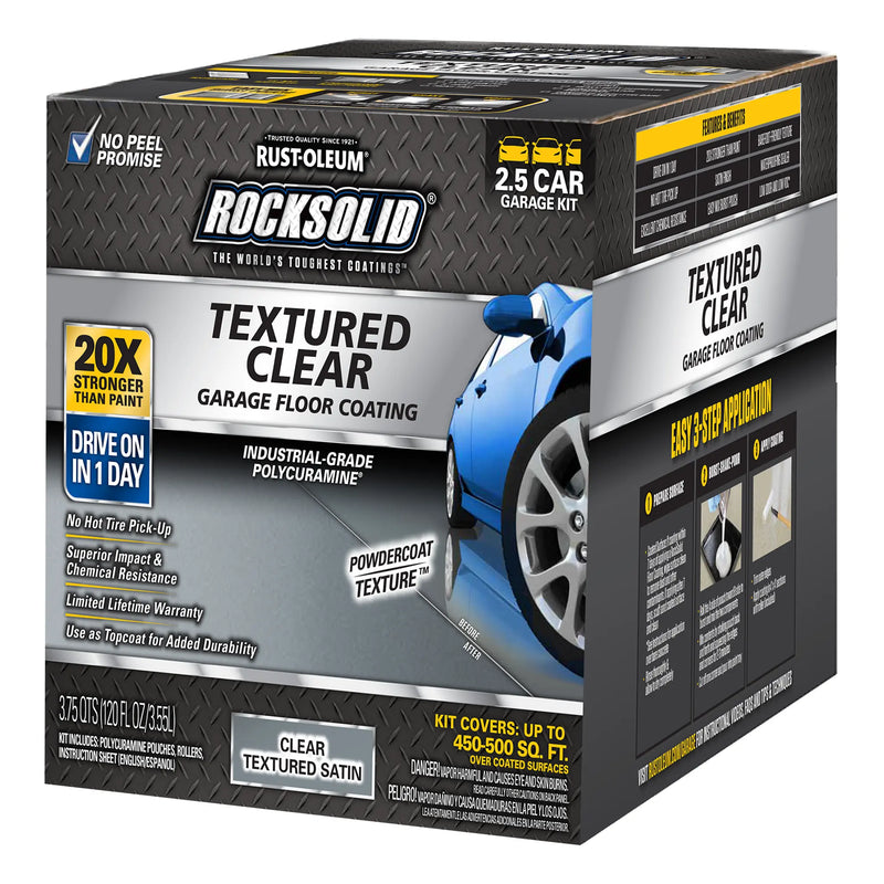 Rust-Oleum RockSolid Textured Clear Topcoat Floor Coating
