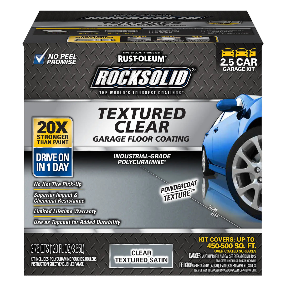 Rust-Oleum RockSolid Textured Clear Topcoat Floor Coating