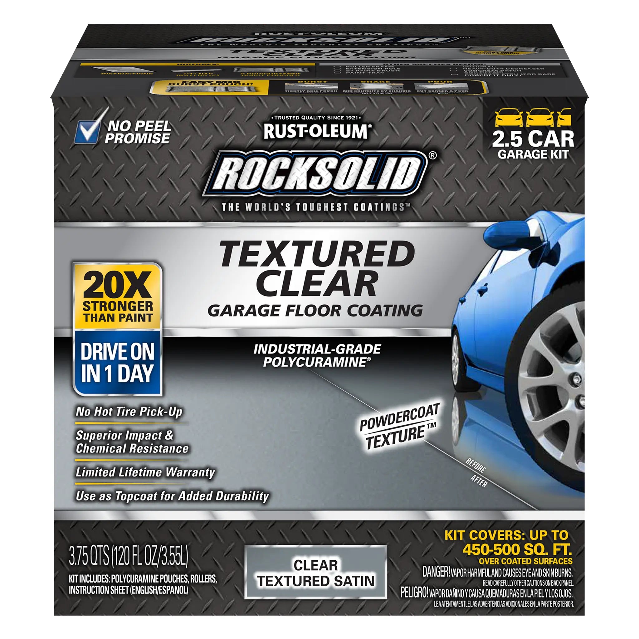 Rust-Oleum RockSolid Textured Clear Topcoat Floor Coating