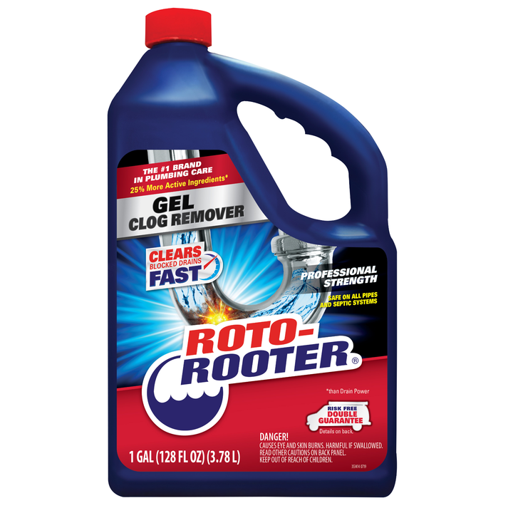 Roto-Rooter Gel Clog Remover - Fast-Acting Drain Cleaner