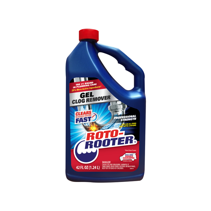 Roto-Rooter Gel Clog Remover - Fast-Acting Drain Cleaner