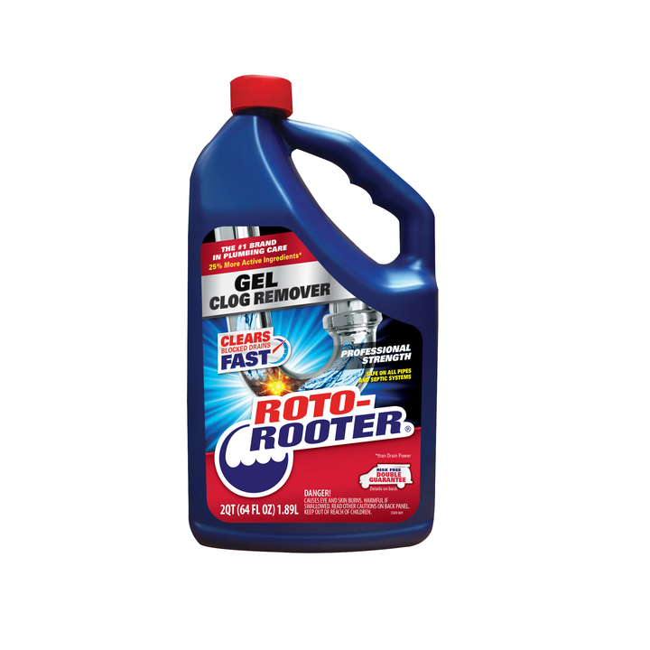 Roto-Rooter Gel Clog Remover - Fast-Acting Drain Cleaner