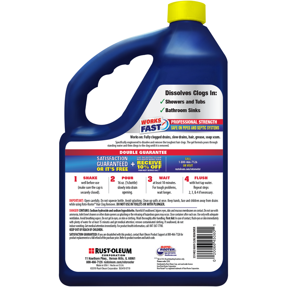 Roto-Rooter Hair Clog Remover