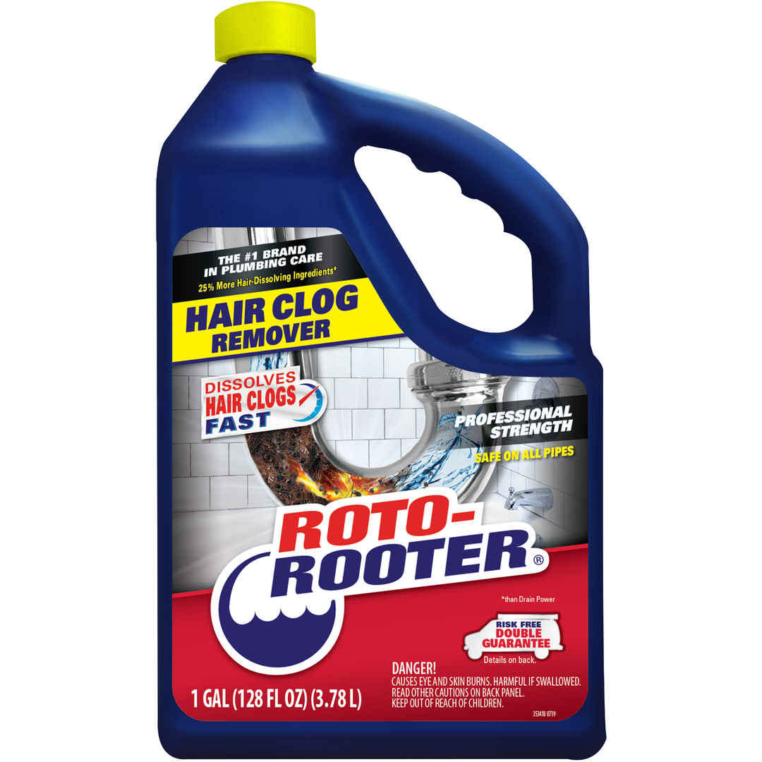 Roto-Rooter Hair Clog Remover bottle