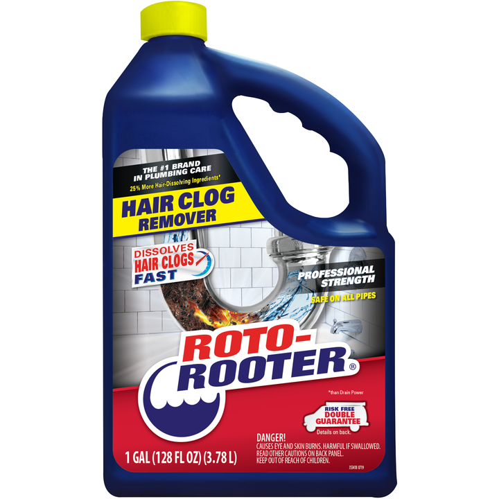 Roto-Rooter Hair Clog Remover bottle