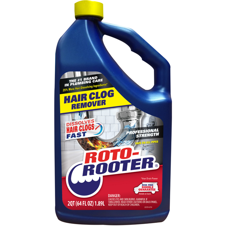 Roto-Rooter Hair Clog Remover bottle