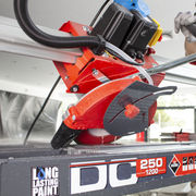 RUBI DC-250 PYTHON Electric Tile Cutter Miter Cutting