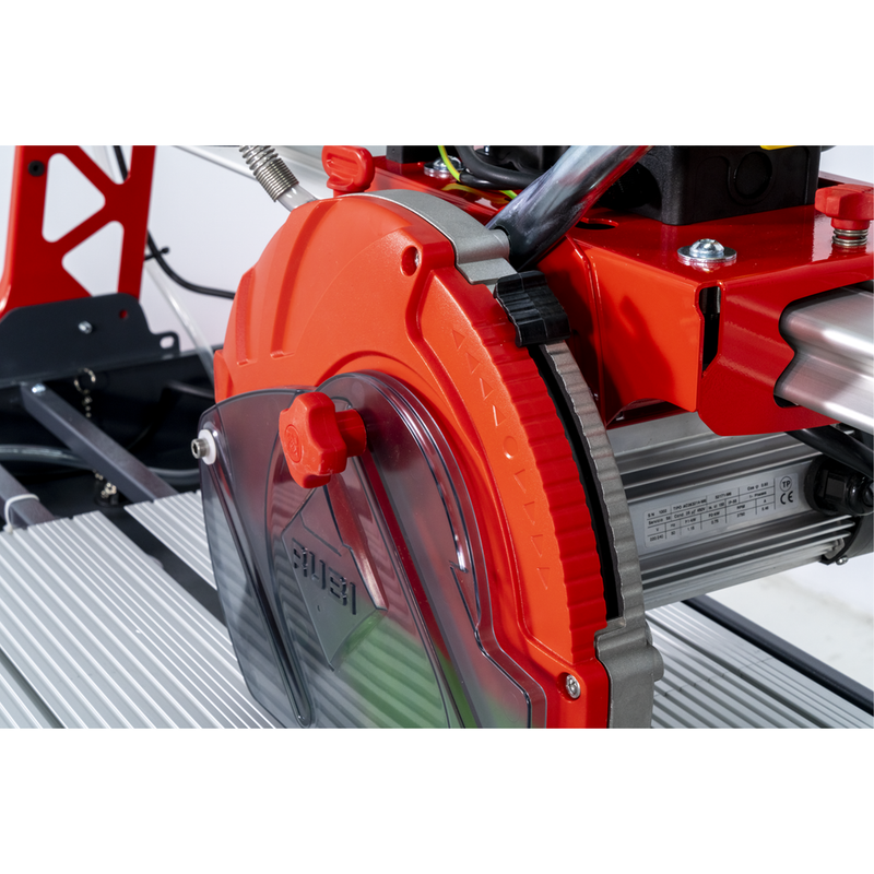 RUBI DC-250 PYTHON Electric Tile Cutter Motor Close-up