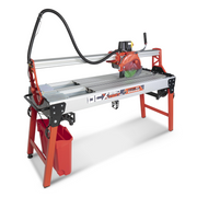 Side View of the RUBI DCX-250 XPERT Electric Tile Cutter for Ceramic, Porcelain, & natural stone
