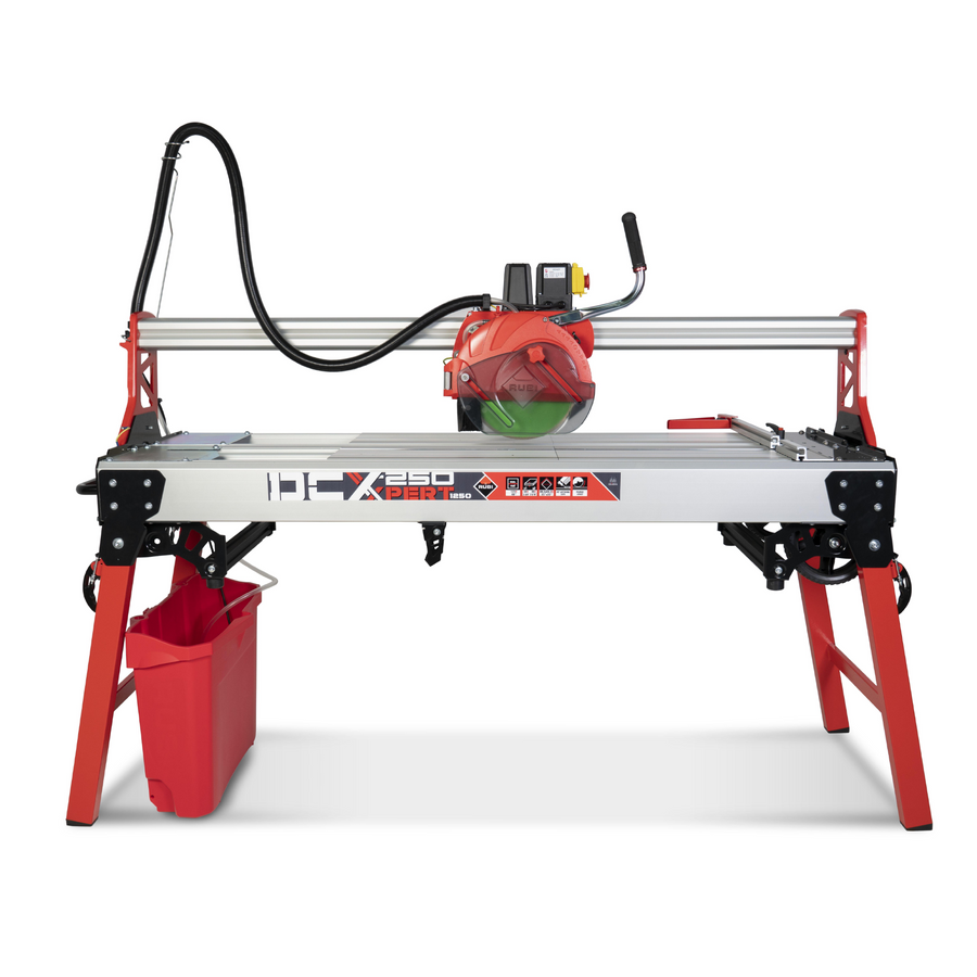 RUBI DCX-250 XPERT Electric Tile Cutter for Ceramic, Porcelain, & natural stone