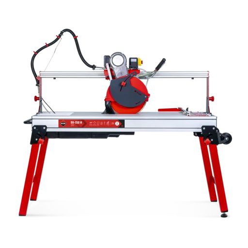 RUBI DX-350-N 1300 Laser & Level Wet Tile Saw, 58-1/2" Cutting Capacity