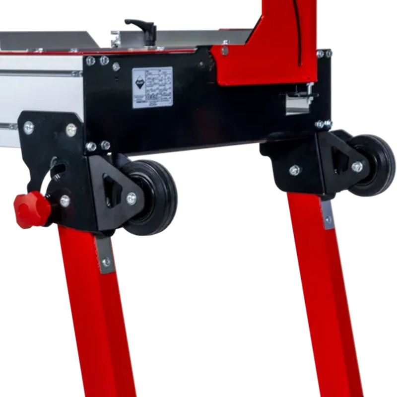 RUBI DX-350-N 1300 Laser & Level Wet Tile Saw Folding Legs with Castors