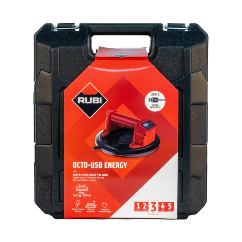 RUBI OCTO-USB ENERGY Battery Suction Cup Case