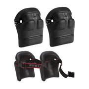 RUBI Professional Knee Pads Front and Back View