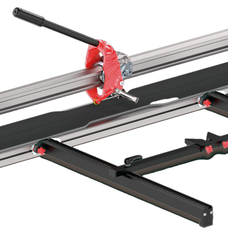 RUBI RCH Professional Manual Ceramic & Porcelain Tile Cutter Head, Handle, and Rail. 
