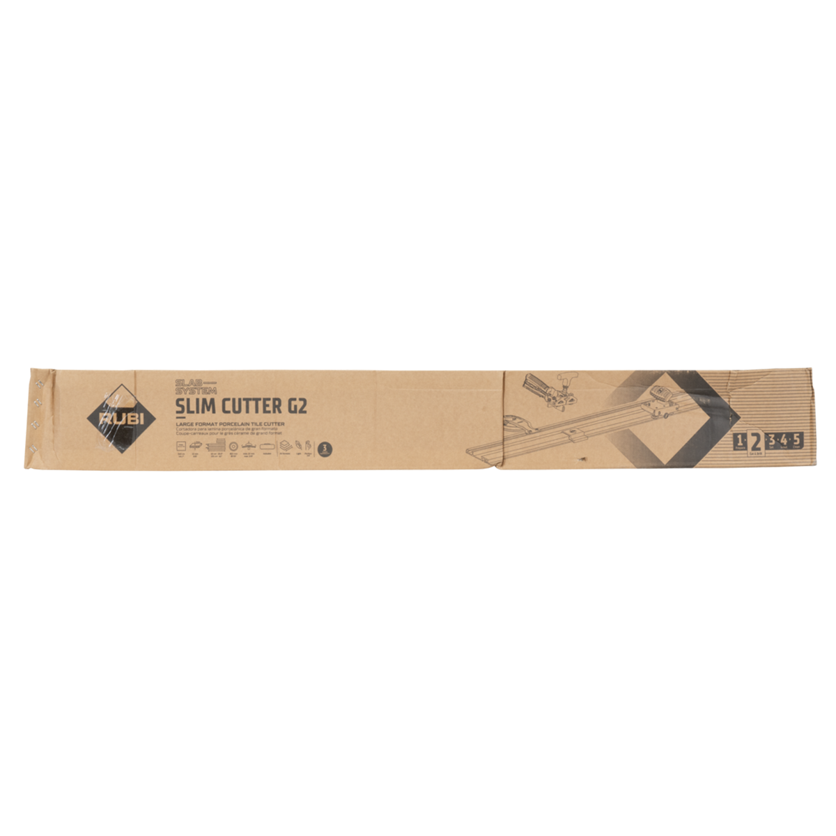 RUBI Slim Cutter G2 Manual Tile Cutter Box