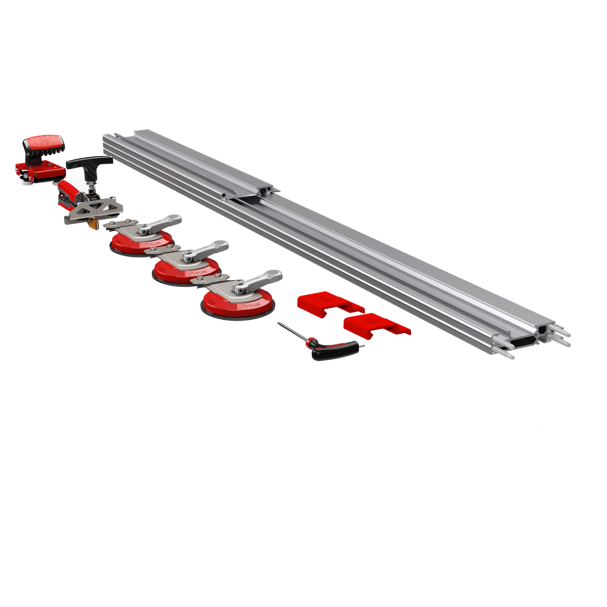 RUBI Slim Cutter G2 Manual Tile Cutter Components
