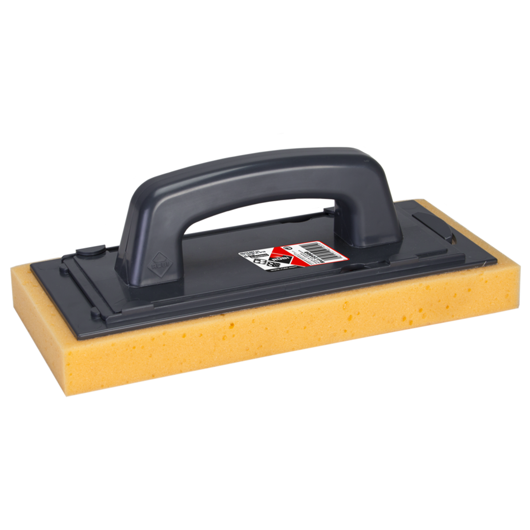 Rubi Tools SUPERPRO Sponge with Handle - High-Quality Cleaning Tool for Tile Installations