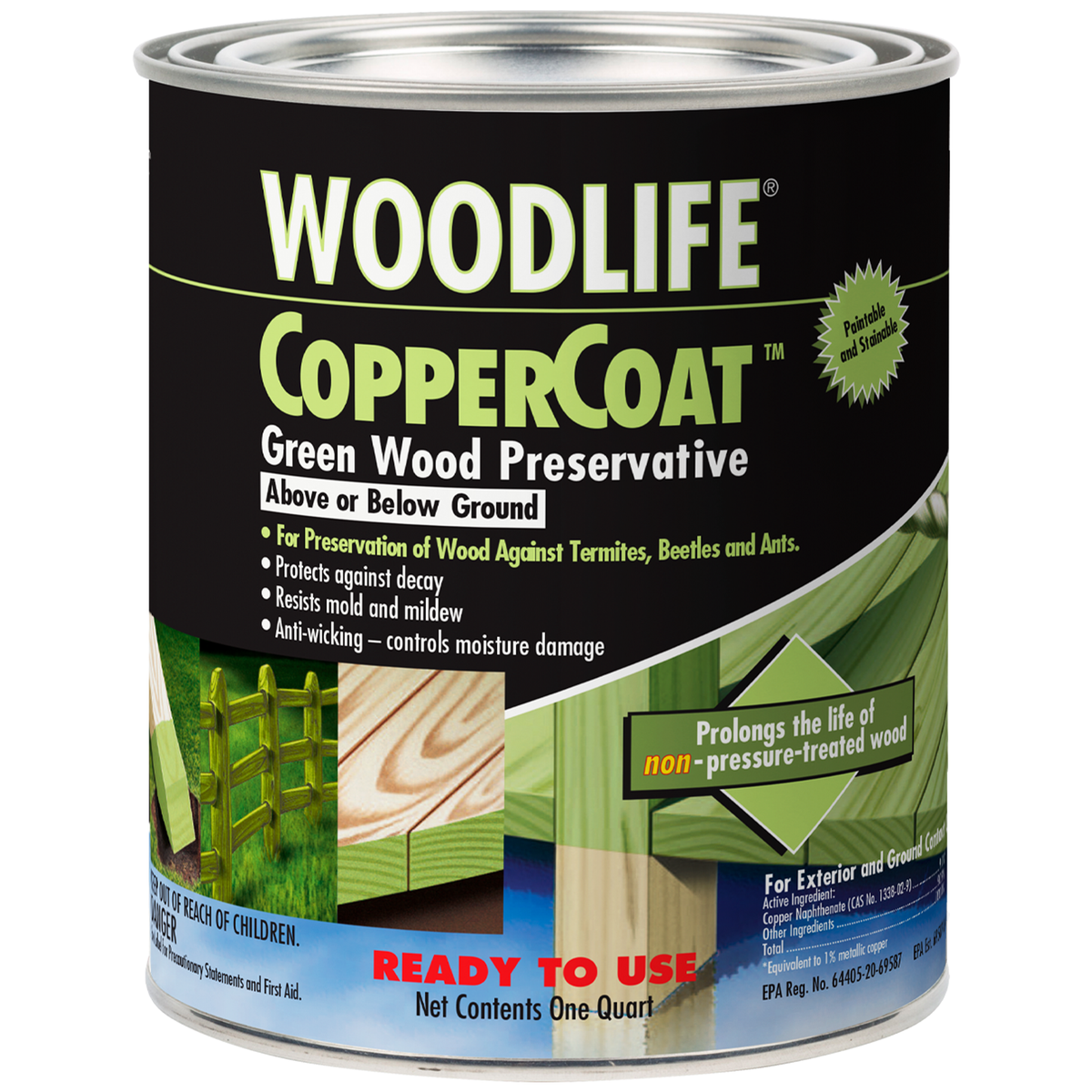 Rust-Oleum WOODLIFE CopperCoat, 1 Quart