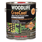 Rust-Oleum WOODLIFE CreoCoat Black Wood Preservative, 1 Gallon
