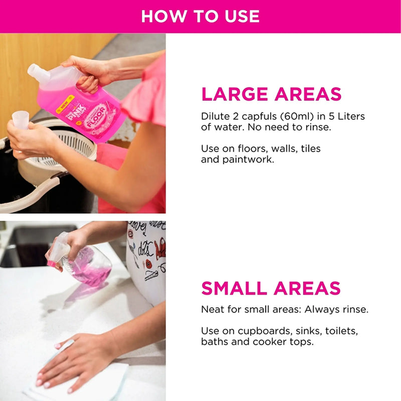 The Pink Stuff Miracle All Purpose Floor Cleaner