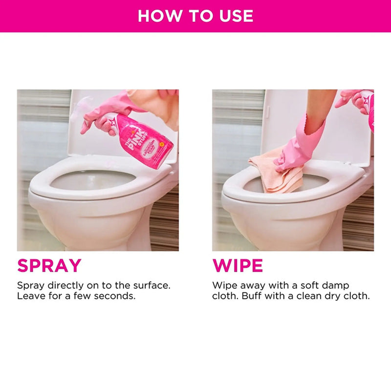 The Pink Stuff Miracle Bathroom Foam Cleaner