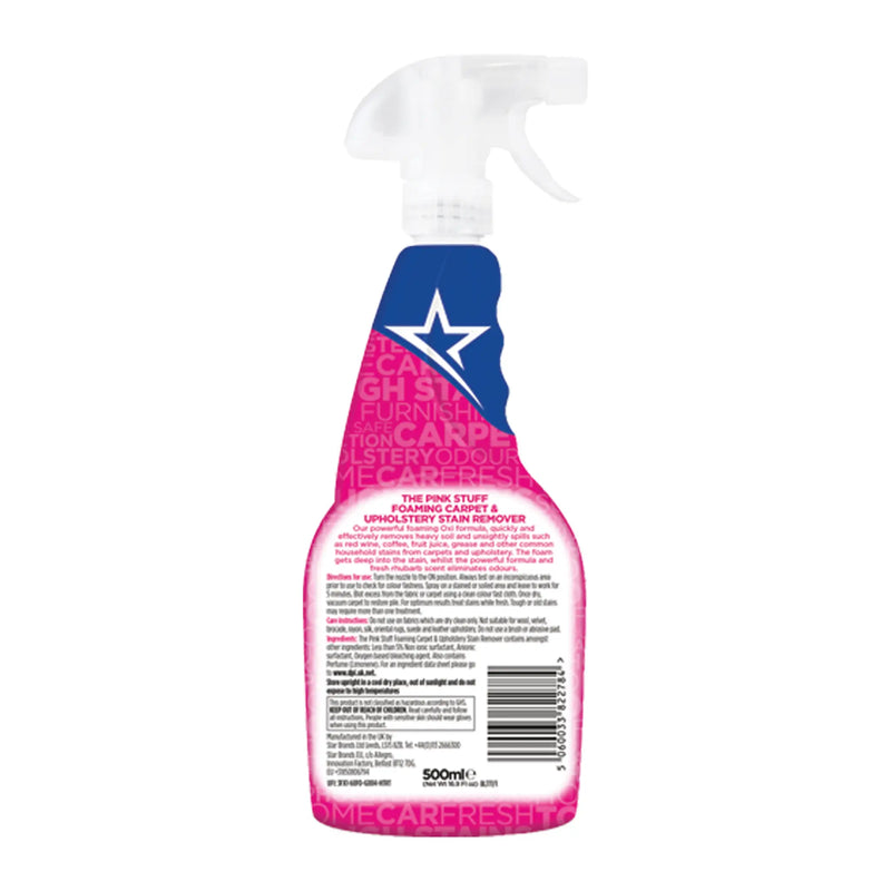 The Pink Stuff Miracle Foaming Carpet & Upholstery Cleaner