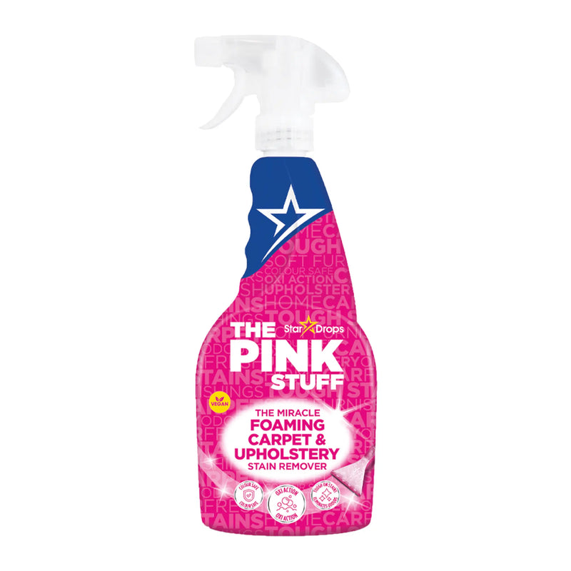 The Pink Stuff Miracle Foaming Carpet & Upholstery Cleaner