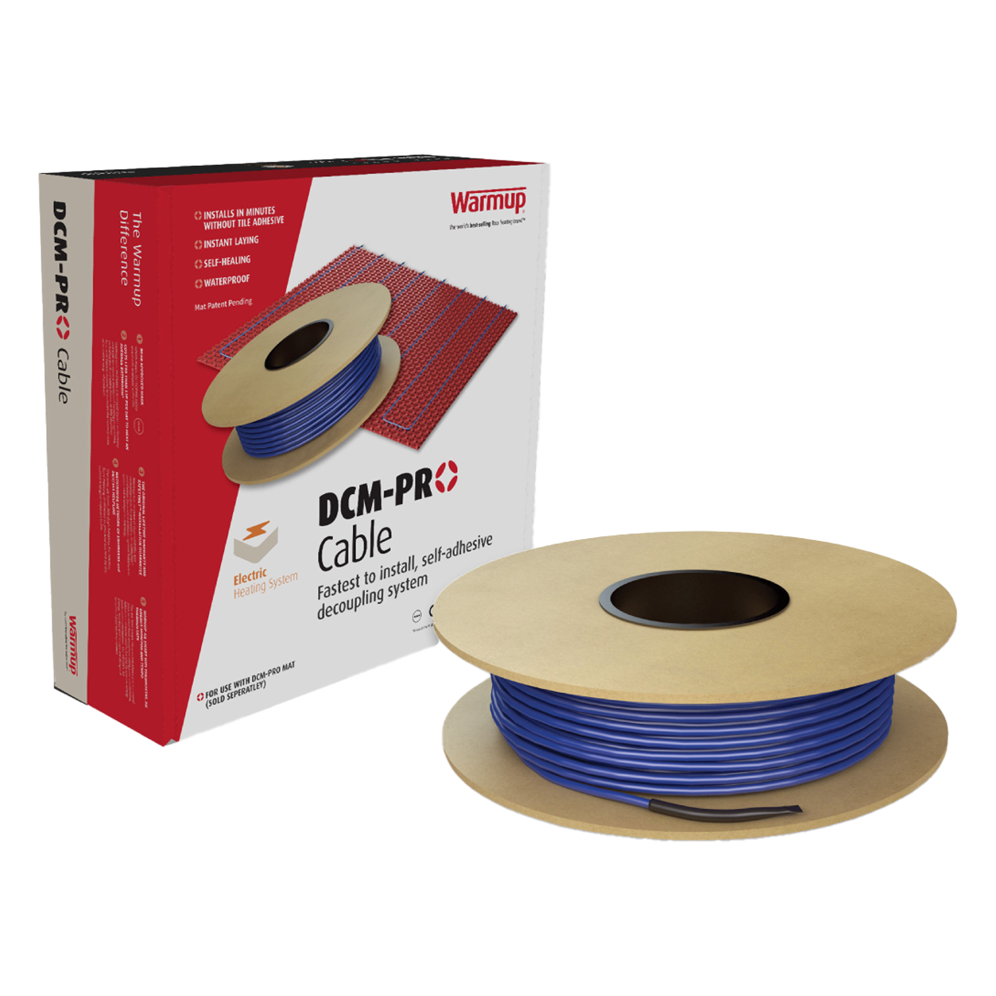 Warmup DCM-PRO Electric Floor Heating Cable with Box