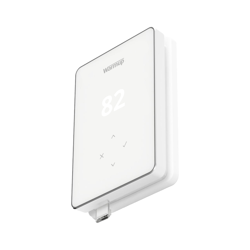 Warmup Terra WiFi Thermostat Side View