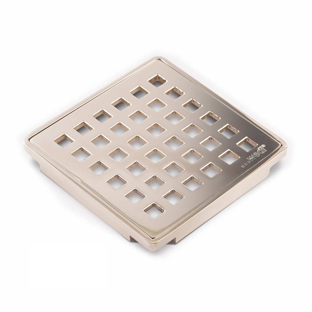 Wedi Chrome Drain Cover - High-quality and durable drain cover for modern bathroom installations